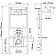Инсталляция с унитазом BERGES 42450