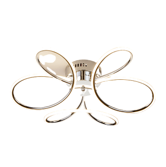 Светильник потолочный Eurosvet Lozanna 90083/3 хром 63Вт LED