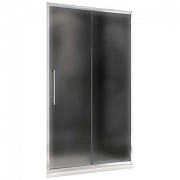 Душевая дверь Abber Schwarzer Diamant AG30160MH 195х160см стекло матовое