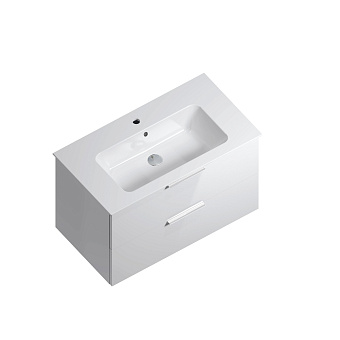 Тумба под раковину подвесная KERAMA MARAZZI Piano PI.85WHT 45х85х52,1см