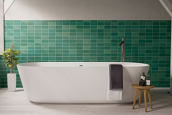 Настенная плитка WOW Fez 117131 Emerald Matt 6,25х12,5см 0,328кв.м. матовая