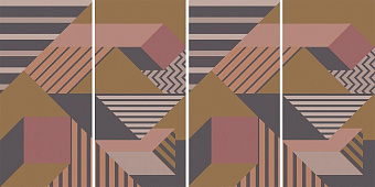 Декор ABK Wide and Style PF60005545 D+ Cp Perspective Brown 240х120см 11,52кв.м.