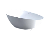 Ванна каменная SALINI PAOLA 101612GRH S-Sense глянцевая 172х82см отдельностоящая
