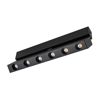 Магнитный трековый светильник Arlight Mag-Dots-Fold-25 033725 6Вт LED чёрный