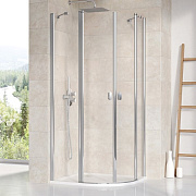 Угловое ограждение RAVAK Chrome CSKK2 3Q170C00Z1 195х90см стекло металл