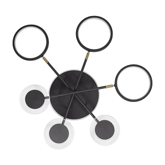 Светильник потолочный Loft It Megan 10164S Black 49Вт LED