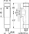 Сливной клапан GROHE 37347000 одинарная кнопка