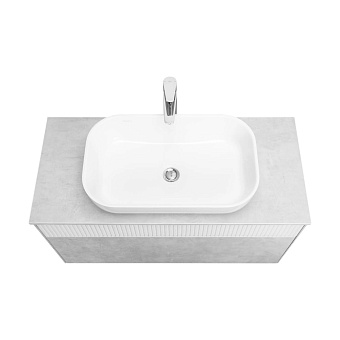 Тумба под раковину подвесная Акватон Марбл 1A276301MH4C0 46х100х53см