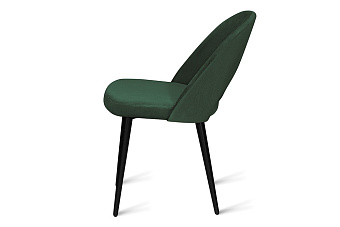 Кухонный стул AERO 52х62х85см велюр/сталь Dark Green