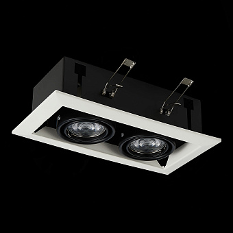 Светильник точечный встраиваемый ST Luce HEMI ST250.548.02 100Вт GU10