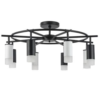 Люстра потолочная Lightstar Rullo LR7183743641 50Вт 8 лампочек GU10