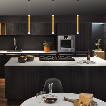 Светильник подвесной Eurosvet Maestro 50133/1 LED бронза 8Вт LED