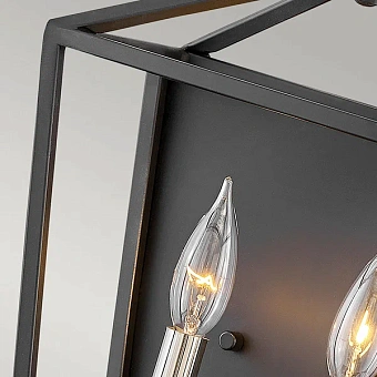 Бра Hinkley stinson QN-STINSON2-BK 120Вт E14