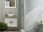 Настенная плитка KERAMA MARAZZI 6376 голубой структура 25х40см 1,1кв.м. глянцевая