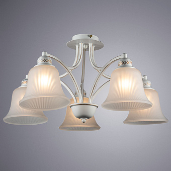Люстра потолочная Arte Lamp EMMA A2713PL-5WG 60Вт 5 лампочек E27