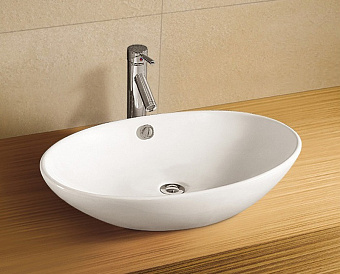 Раковина накладная Azario Pate AZ-3077 SP 63х41см