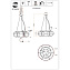 Люстра подвесная ST Luce BEATA SL1189.403.06 30Вт 6 лампочек G9