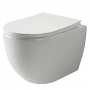 Унитаз подвесной Ceramica Nova MIA CN1805 безободковый с микролифтом