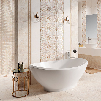 Декор ALMA CERAMICA Verona DWU12VNA44R бежевый 24,6х74см 1,092кв.м.