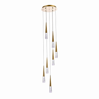 Люстра подвесная ST Luce SOLLEN SL6111.203.07 21Вт 7 лампочек LED