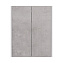 Шкаф подвесной LEMARK Combi LM03C60SH-Beton 25х60х75см бетон