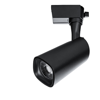 Трековый светильник Arte Lamp BARUT A4562PL-1BK 18Вт LED чёрный для однофазного трека