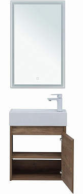 Мебель для ванной AQUANET Nova Lite 302530 коричневый