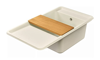 Мойка кухонная Акватон Беллис 1A724832BS240 87х51см белый