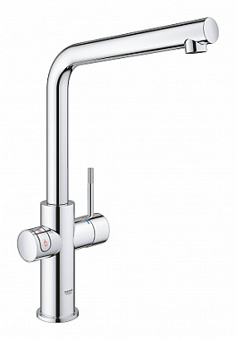 Смеситель для кухни GROHE Red II Duo 30325DC1 высокий излив нержавеющая сталь