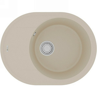 Мойка кухонная LEMARK LACHA 620 9910050 47х62см бежевый
