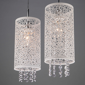 Светильник подвесной Eurosvet Laguna 1181/2 хром 60Вт E14