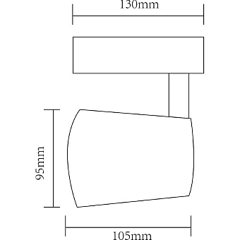 Трековый светильник Arte Lamp ATILLO A2324PL-1BK 24Вт LED COB прозрачный для однофазного трека