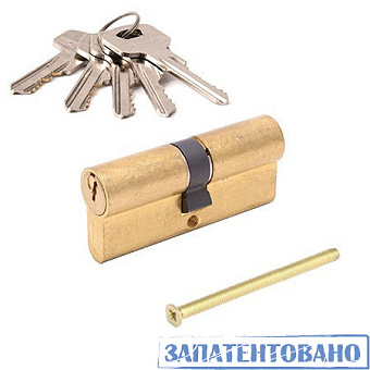 Цилиндр ключ-ключ APECS Standard 70 Z-G 70мм золото