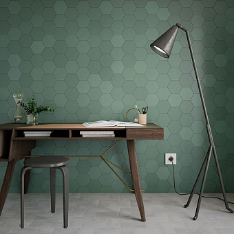 Матовый керамогранит WOW Six 122453 Hexa Green 14х16см 0,435кв.м.