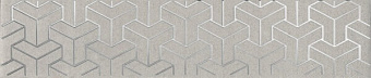 Бордюр KERAMA MARAZZI AD\B569\6398 серый 25х5,4см 0,405кв.м.