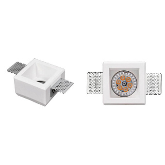 Светильник точечный встраиваемый Arte Lamp INVISIBLE A9284PL-1WH 35Вт GU10