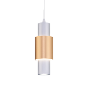 Светильник подвесной Eurosvet Bento 50204/1 LED матовое серебро/матовое золото 13Вт LED