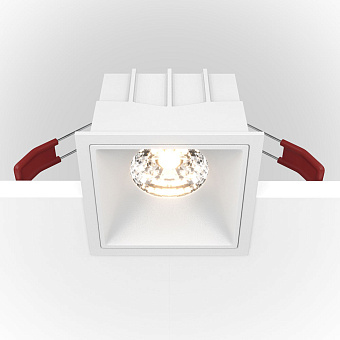 Светильник точечный встраиваемый Maytoni Alfa LED DL043-01-15W3K-D-SQ-W 15Вт LED