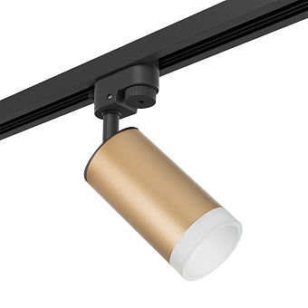 Трековый светильник Lightstar Rullo R1T44030 50Вт GU10 золото для однофазного трека