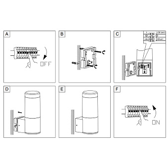 Бра Maytoni Koln O590WL-L8B4K 8Вт LED