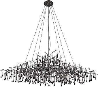 Люстра подвесная Loft It Bijout 10067/1800 BK 90Вт 18 лампочек G9