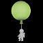 Светильник детский Loft It Cosmo 10044/200 Green 40Вт E27