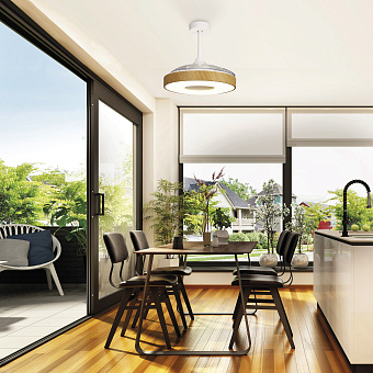 Люстра-вентилятор Mantra COIN 8217 60Вт LED