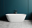 Ванна каменная SALINI SOFIA 102521MRH S-Stone матовая 165х75см отдельностоящая
