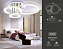 Люстра потолочная Ambrella ACRYLICA Original FA8851 208Вт 3 лампочек LED