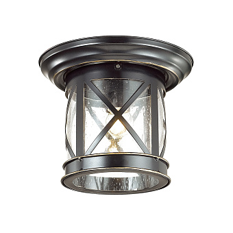 Светильник фасадный Odeon NATURE 4045/1C 60Вт IP44 E27 чёрный