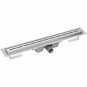 Душевой лоток RAVAK X01392 111х12см горизонтальный сток с решёткой и опорами