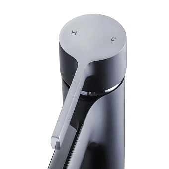 Смеситель для раковины Maxonor PL1093-7 чёрный