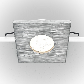 Светильник точечный встраиваемый Maytoni Stark DL083-01-GU10-SQ-S 50Вт GU10