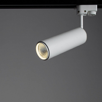Трековый светильник Arte Lamp PERISCOPIO A1412PL-1WH 12Вт LED белый для однофазного трека
